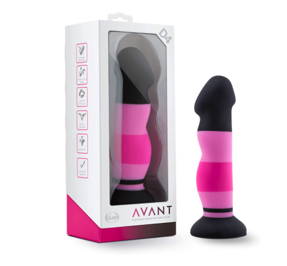 〔美國品牌〕Avant D4 Sexy in Pink 人手製 矽膠吸盤G點按摩棒