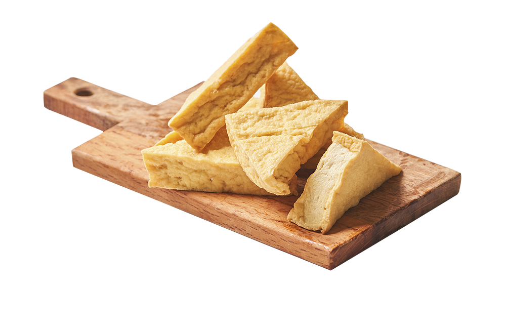 【耕豆腐】油揚木棉豆腐(三角)|350g|純素