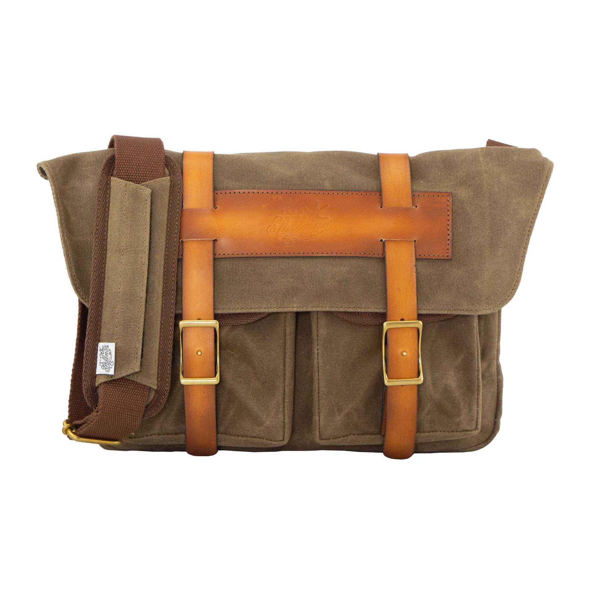 Solo Waxed Canvas Message Bag 復古郵差包