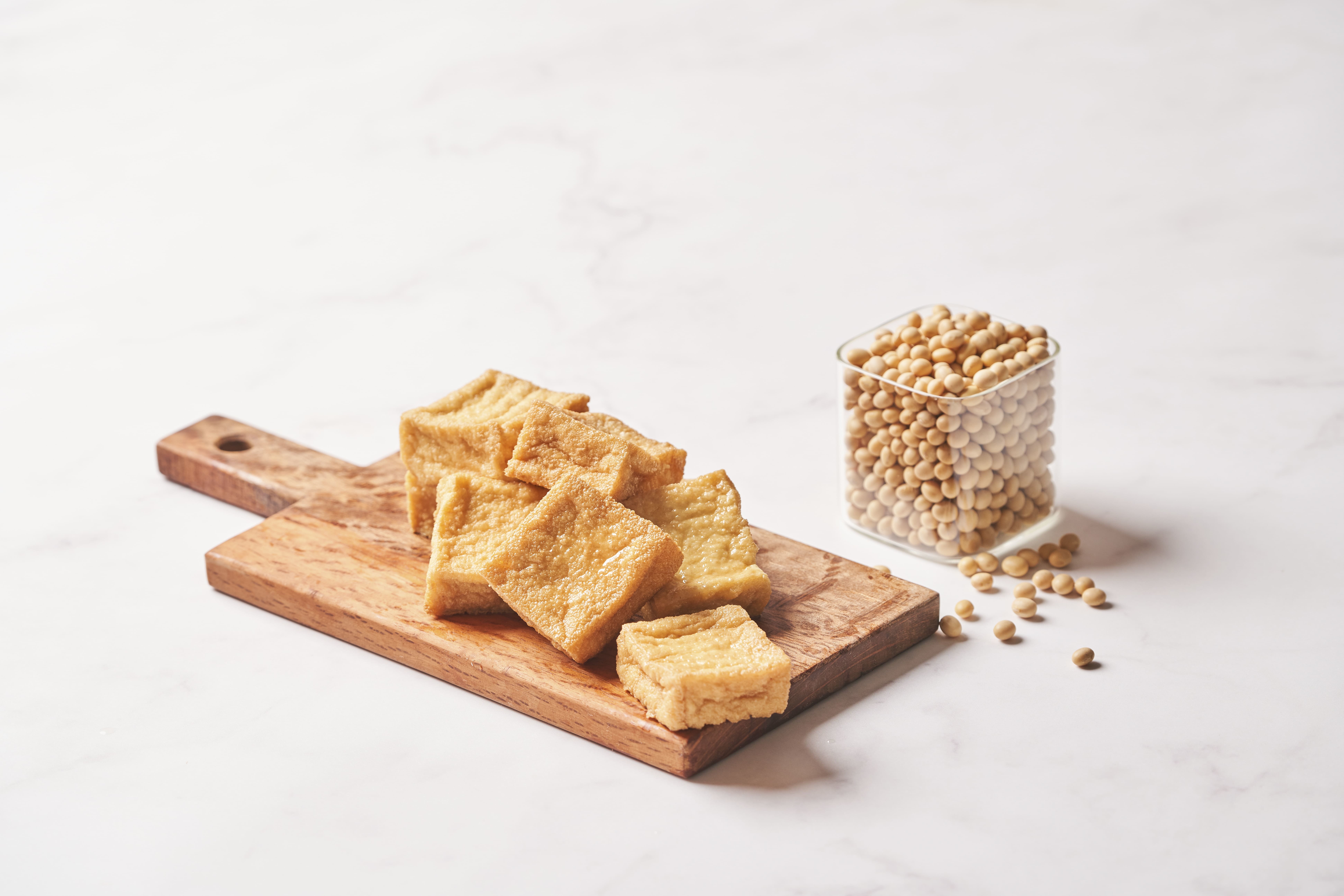 【耕豆腐】油揚絹豆腐(四角)|280g|純素