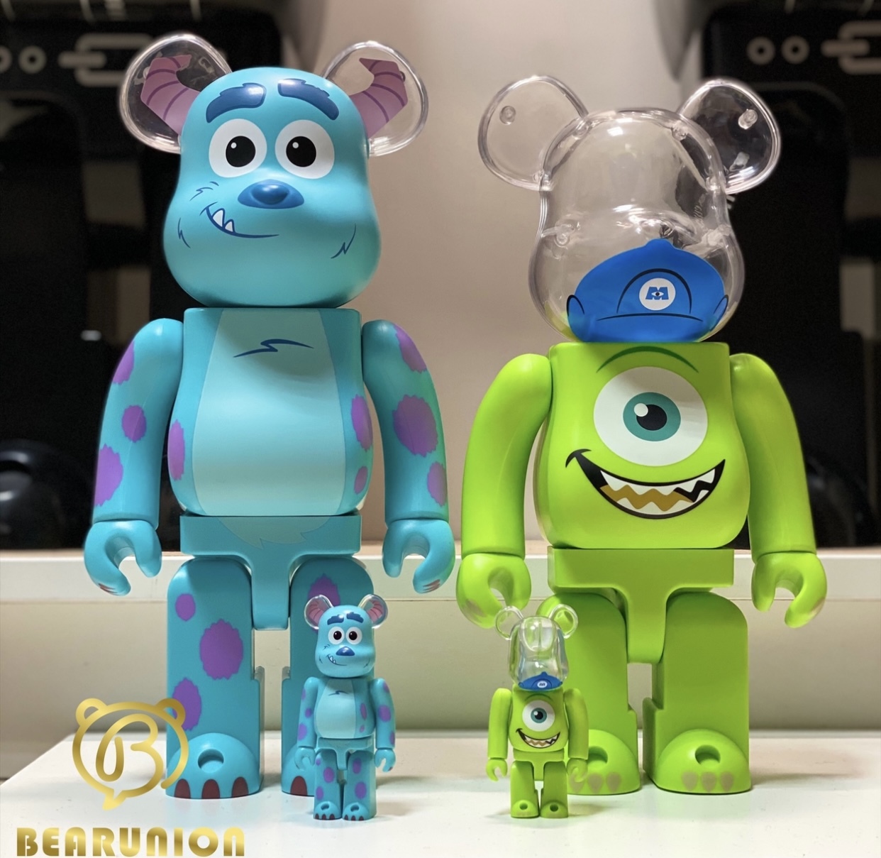 BE@RBRICK SULLEY & MIKE 100％ & 400％