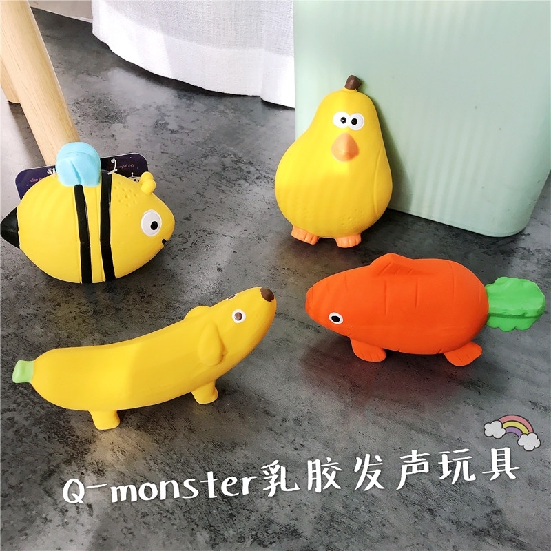Q-MONSTER 水果系列 天然乳胶 无毒无害
