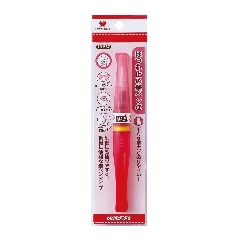 河口牌止鬚筆 筆型防綻液防磨損毛筆KAWAGUCHI 19-537 5ml