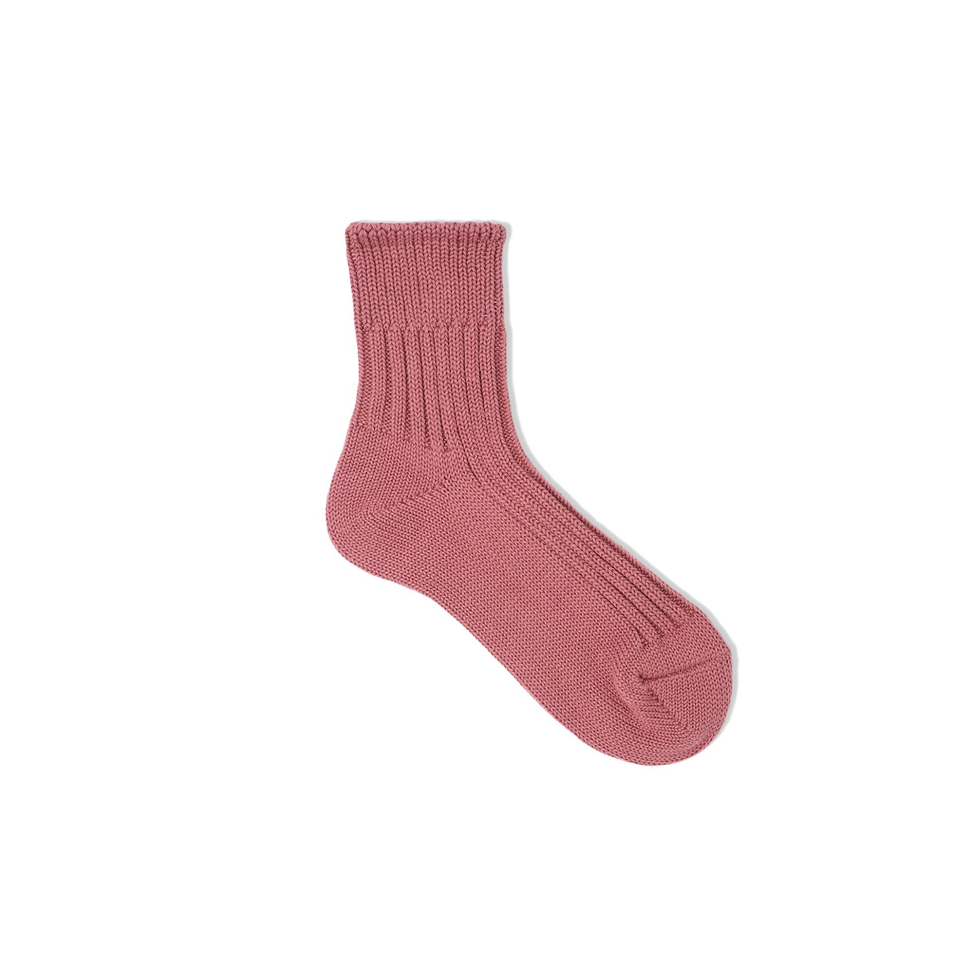 [現貨] Decka DE-26 Low Gauge Rib Socks "Flamingo"