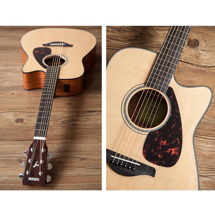 YAMAHA 單板吉他 FGX800C 41吋 電木吉他 民謠吉他 附EQ 贈教學影片(FGX800C)