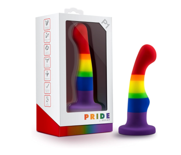〔美國品牌〕Avant Pride P1 Freedom 人手製 矽膠吸盤G點按摩棒
