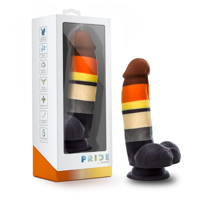 〔美國品牌〕Avant Pride P9 Bear 人手製 矽膠吸盤仿真按摩棒