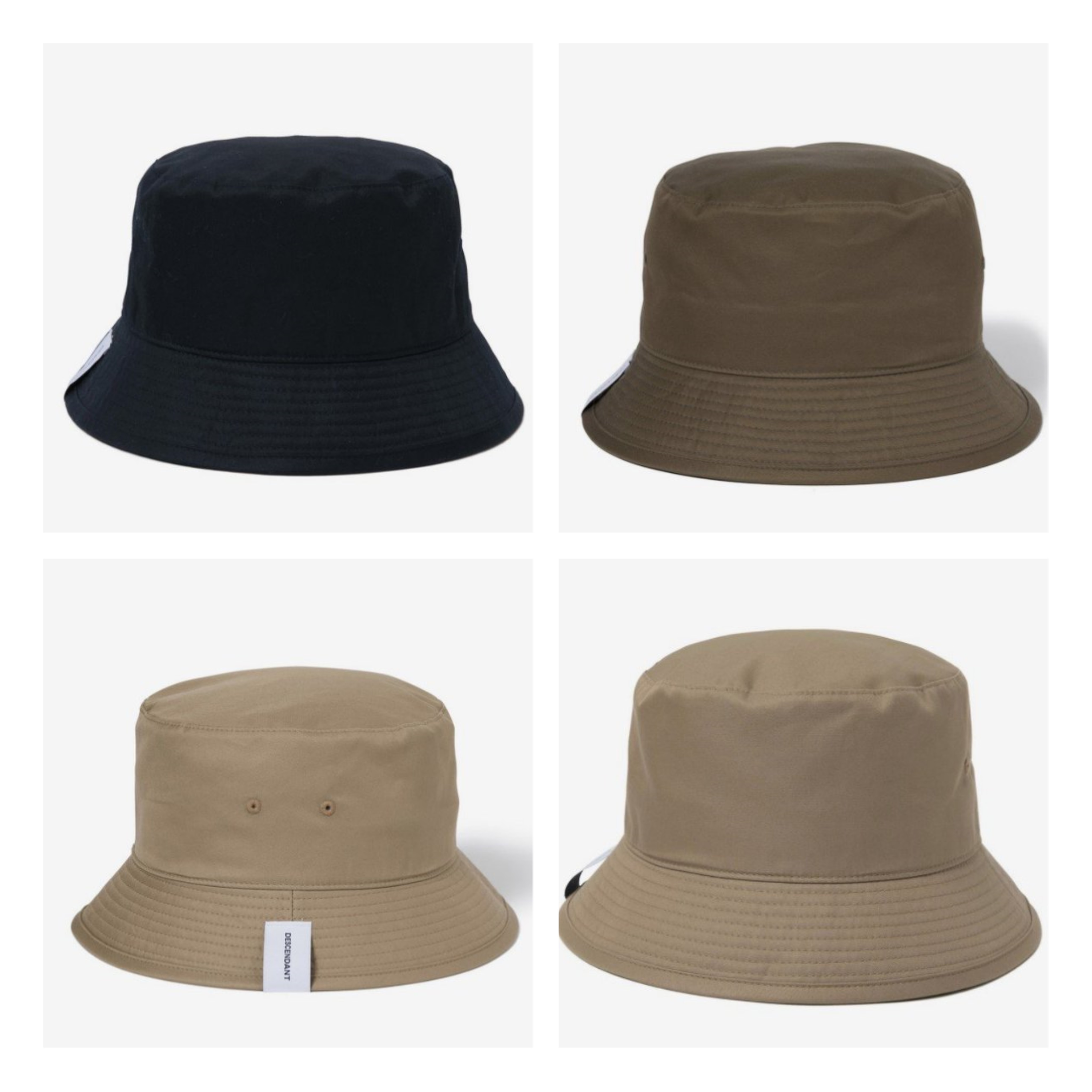 2021SS DESCENDANT BUCKET HAT TWILL 鯨魚 漁夫帽 帽子 現貨