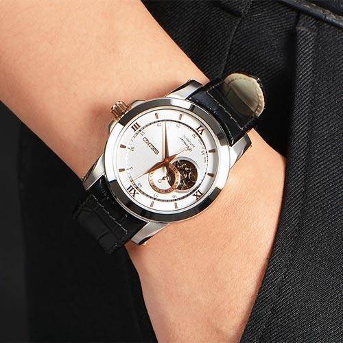 萬年鐘錶 - SEIKO Premier 紳士機械男錶  4R39-00P0KS / SSA322J1  錶徑42MM