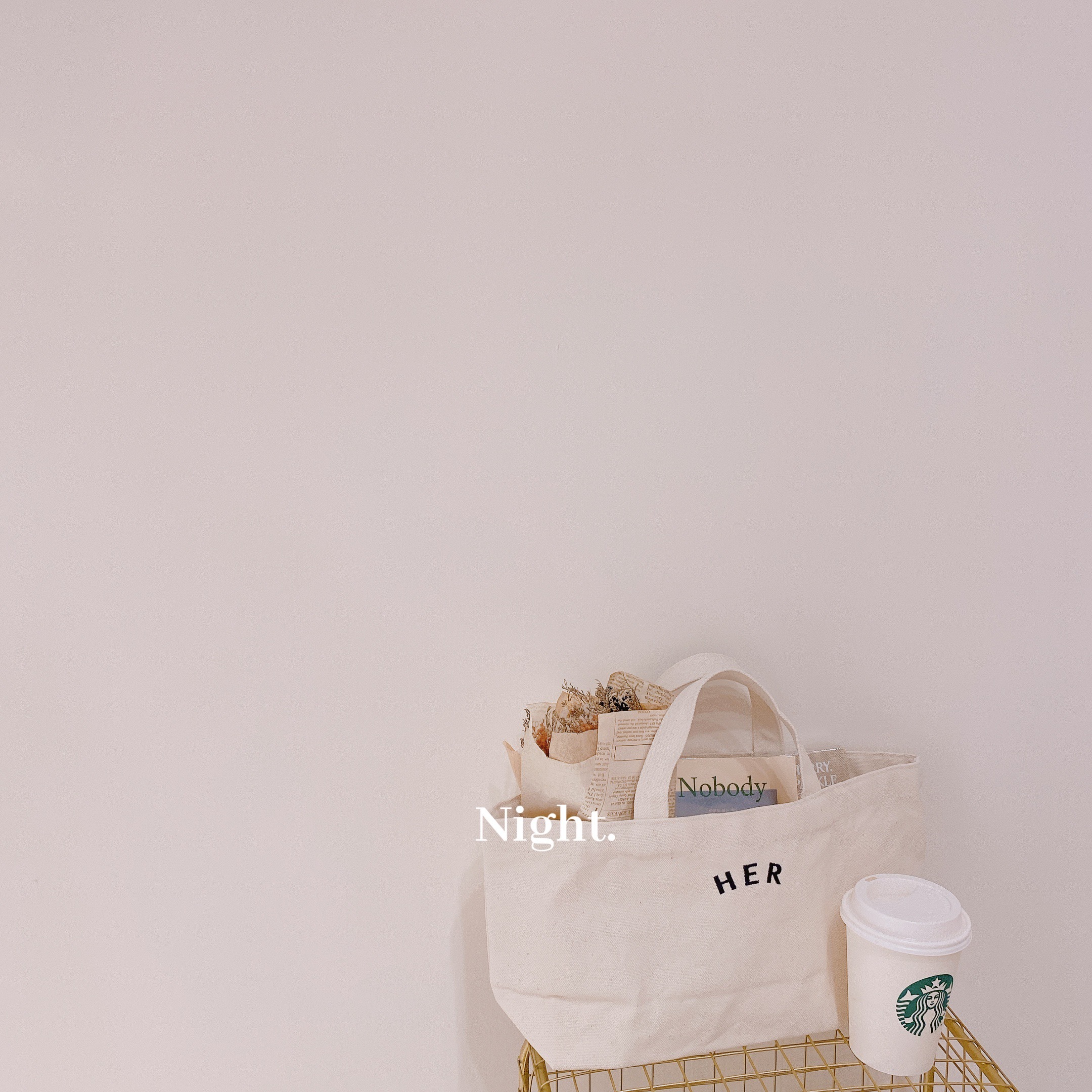 私心款設計櫃最美英字帆布提包