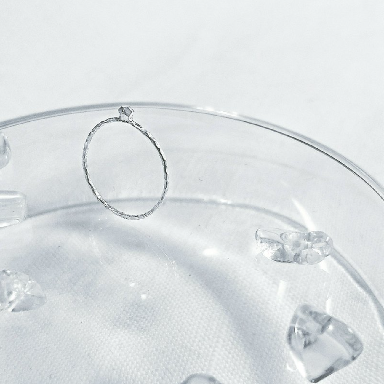 │風景│小礦石 • 極簡 • 純銀戒指 • 設計師原創