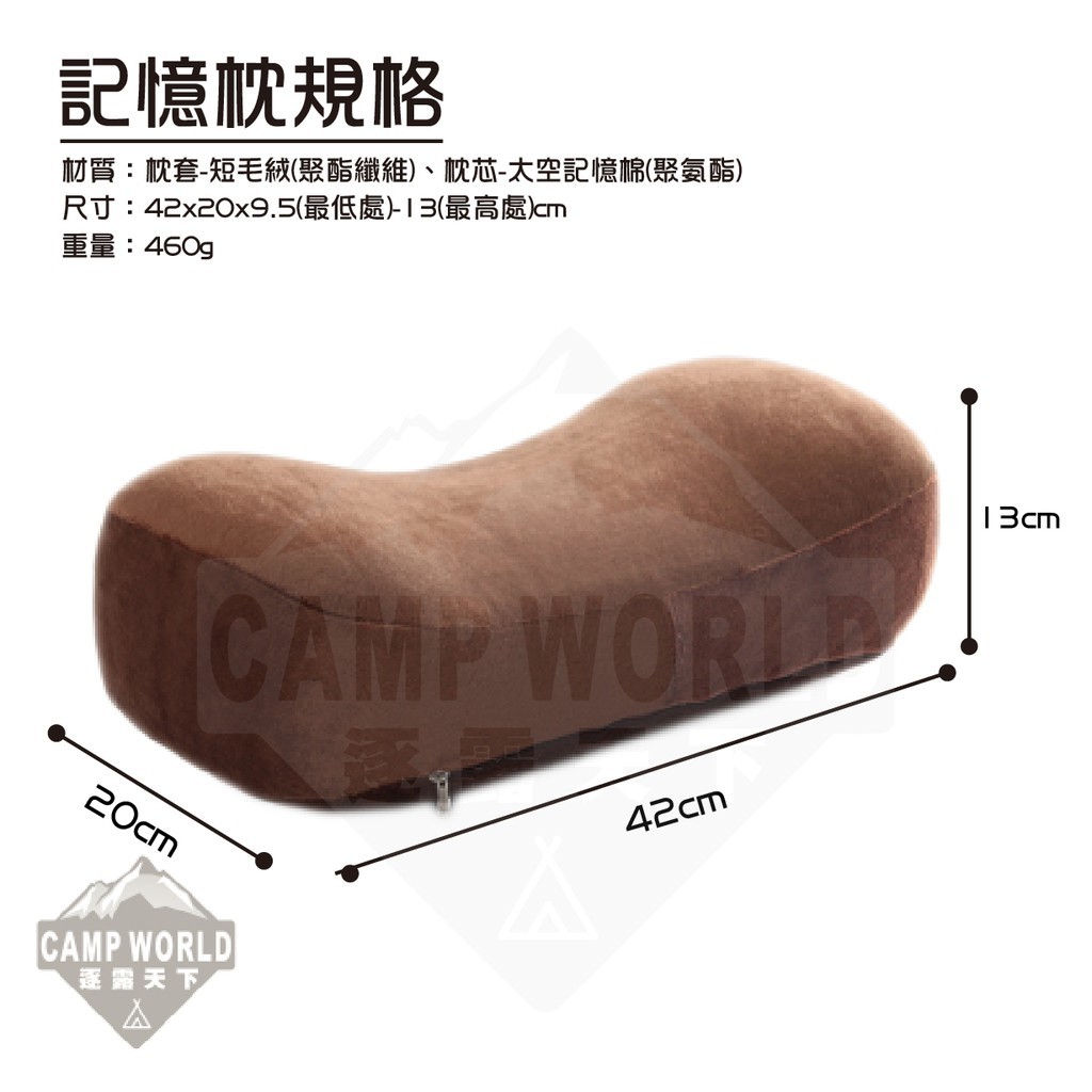 便攜多功能記憶枕