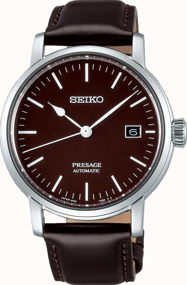 萬年鐘錶 - SEIKO Presage   渡邊力 琺瑯工藝典機械錶  6R35-00F0B / SPB115J1  錶徑40MM