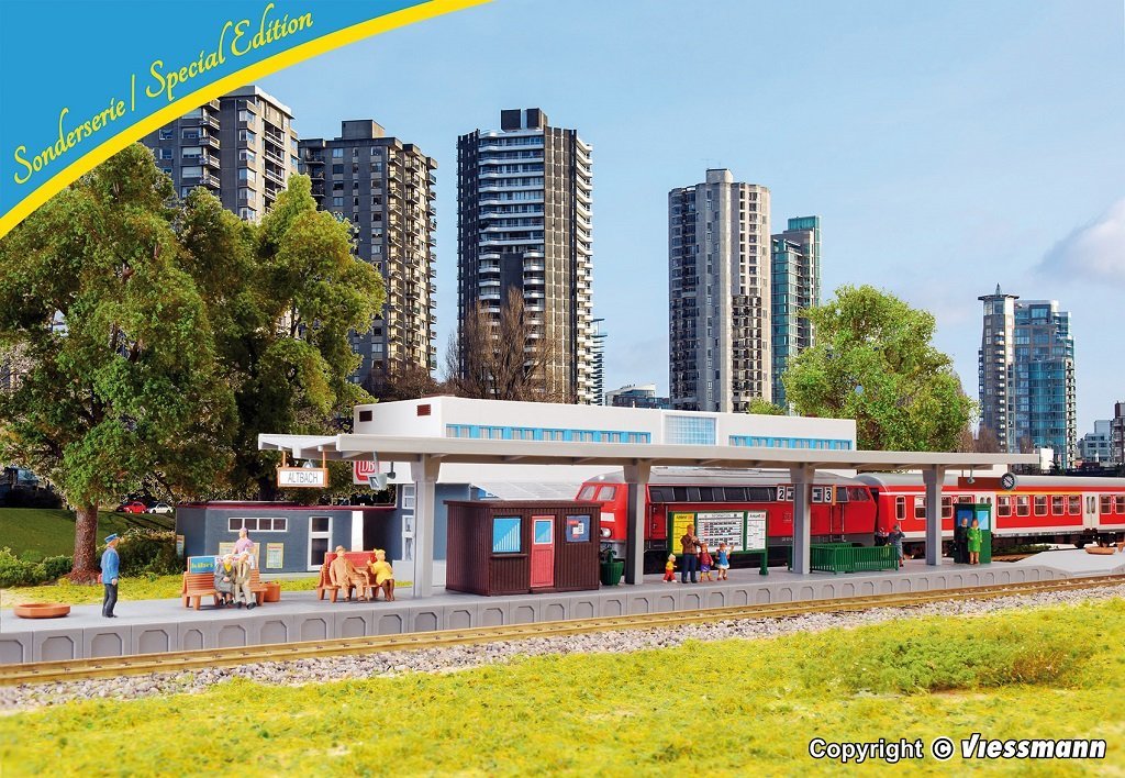 Kibri 12509 HO scale, Altbach Platform