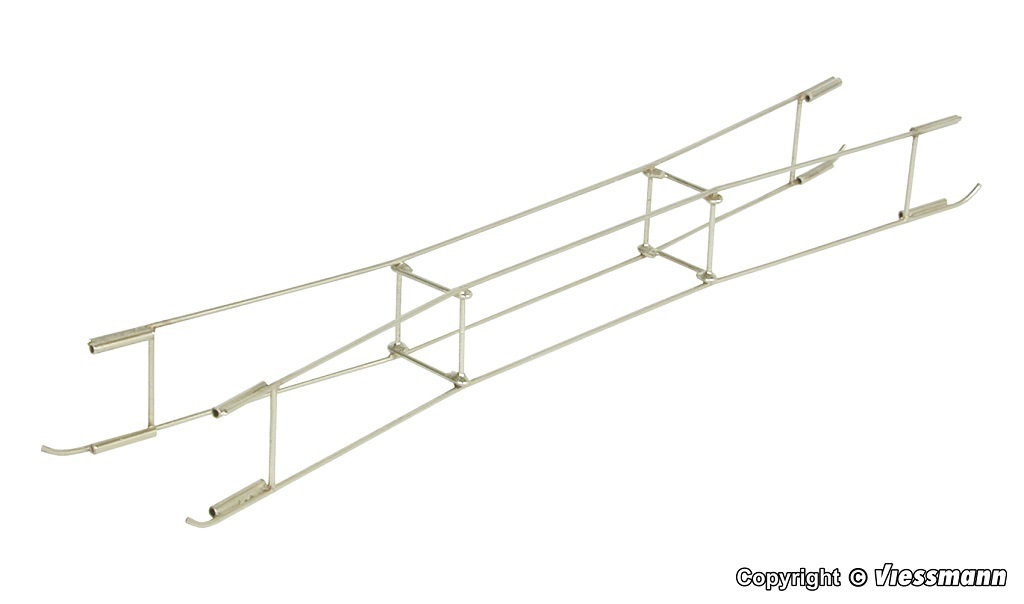 Viessmann 4146 HO scale, Catenary wire for double slip switches 13.7 cm