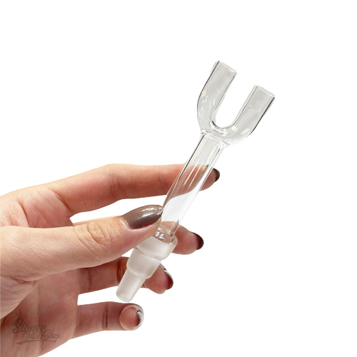 🇹🇼Stoner Smoke Shop - The Devils Pitchfork DynaVap 三合一專用雙頭管｜惡魔之叉