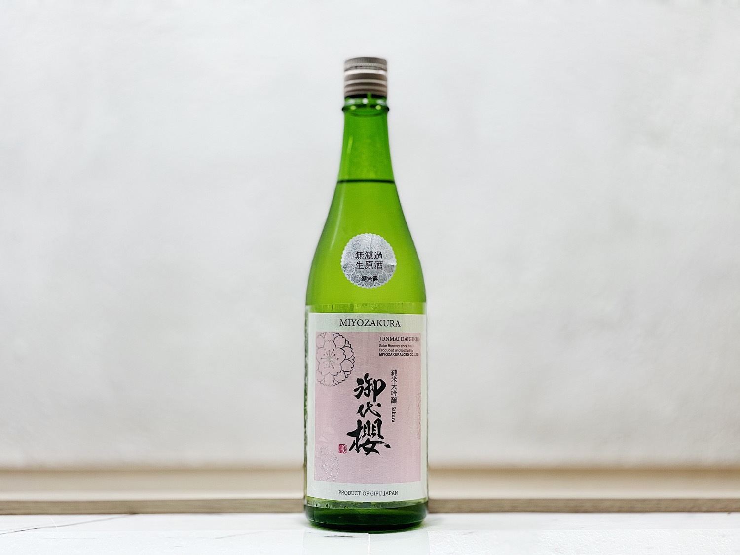 御代樱 寒造り純米大吟釀 Sakura