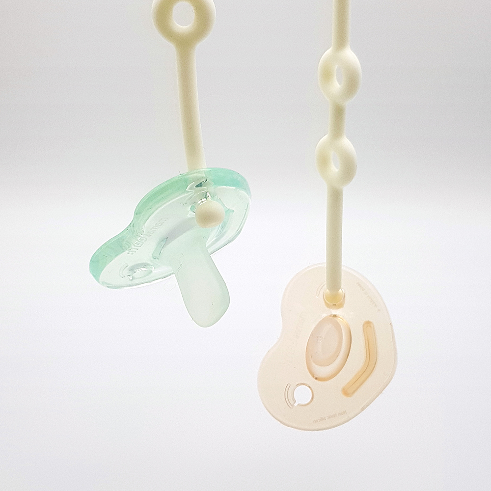 精緻彌月/生日禮盒【胖蜜蜂肉肉手】-韓國MAMA's TEM美型固齒器奶嘴