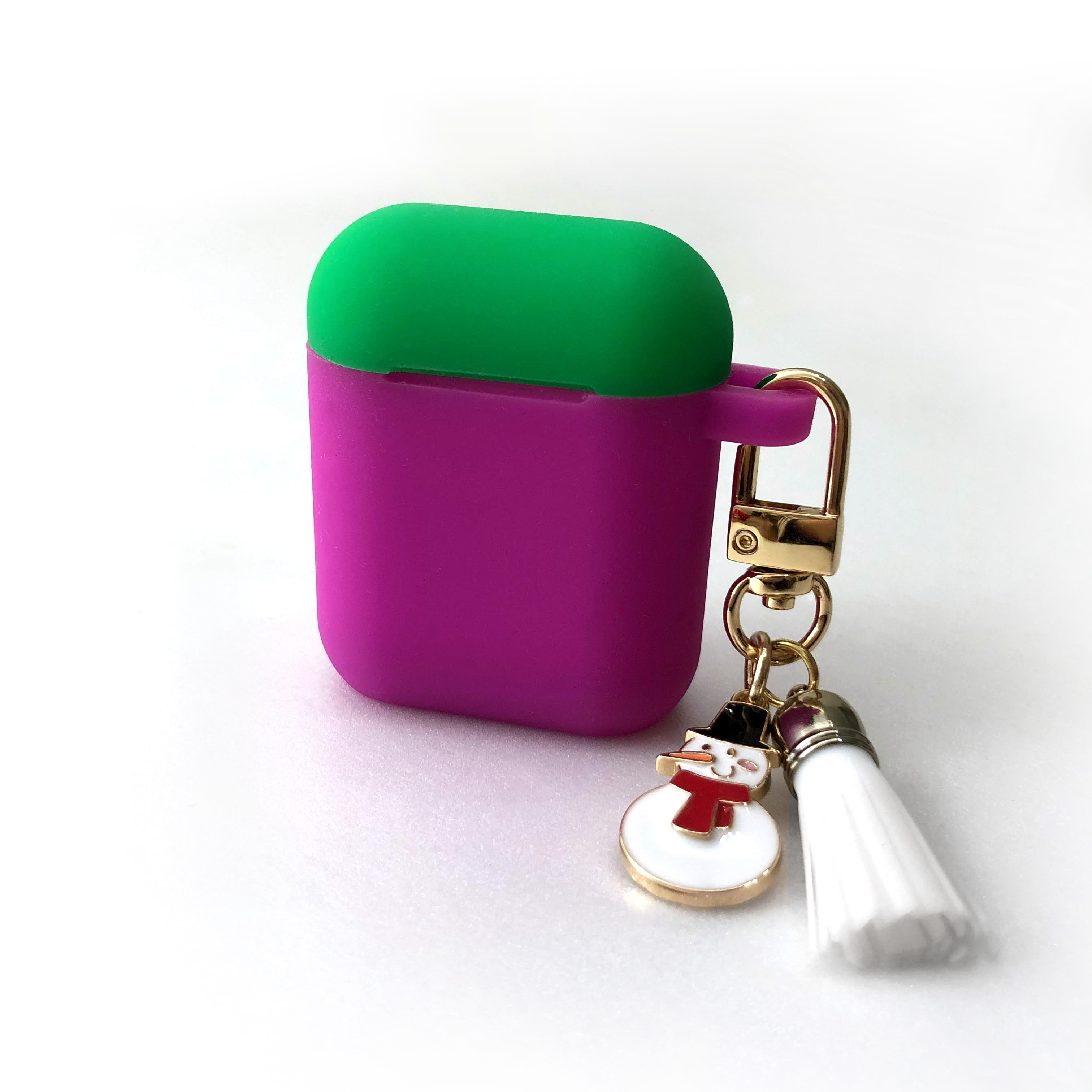 Candies Air Pods收納盒(紫-流蘇)