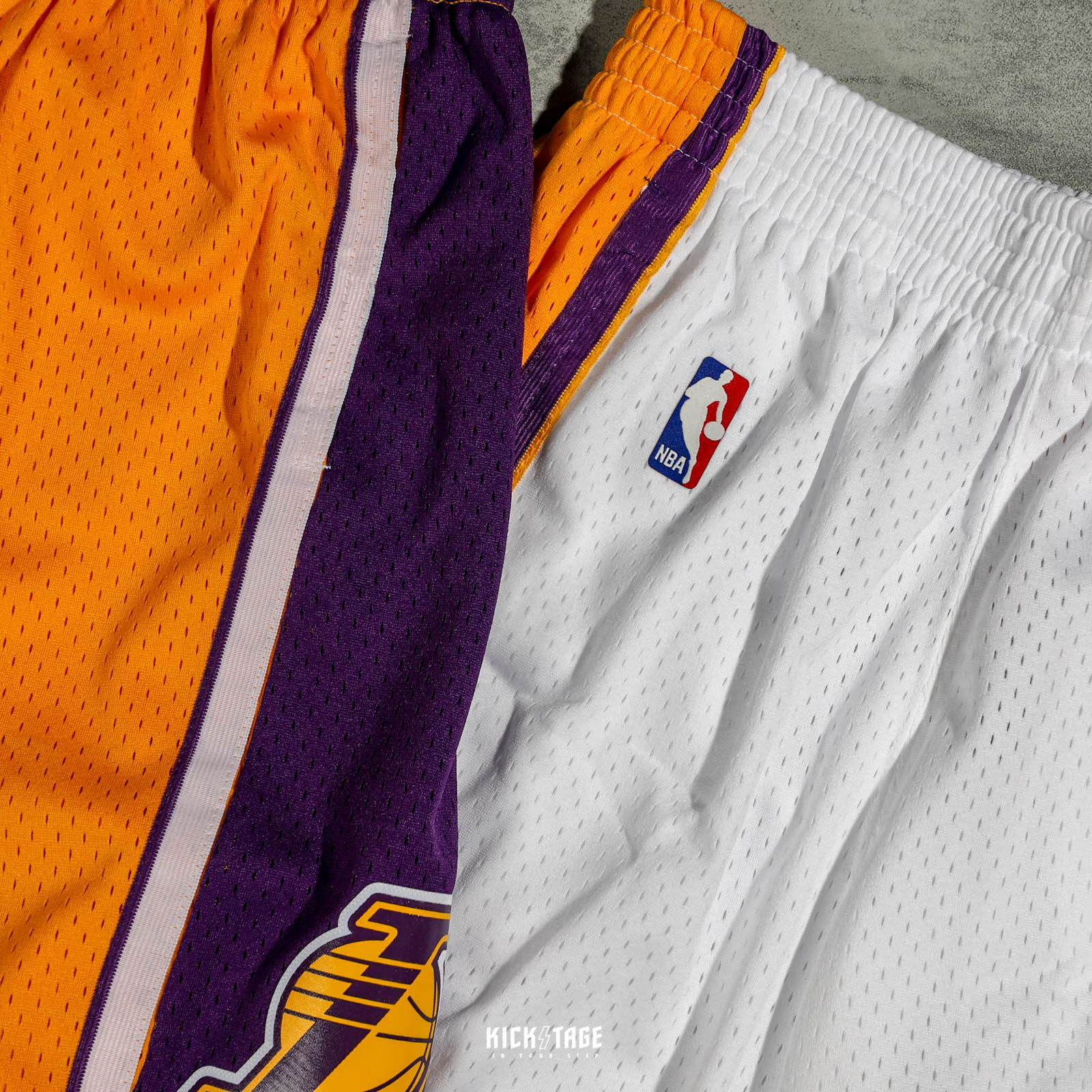 [特價售出無退換] Mitchell & Ness M&N NBA KOBE 湖人 Lakers 09-10 LBJ 球褲 黃色【MNSWS-G249P】白色【MNSWS-G269B】