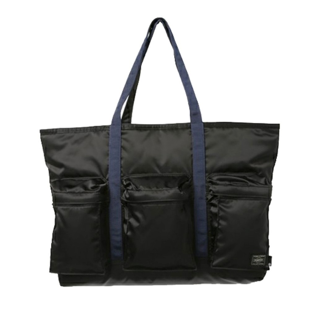 Undercover x Porter tanker tote bag 三口袋托特包海軍藍