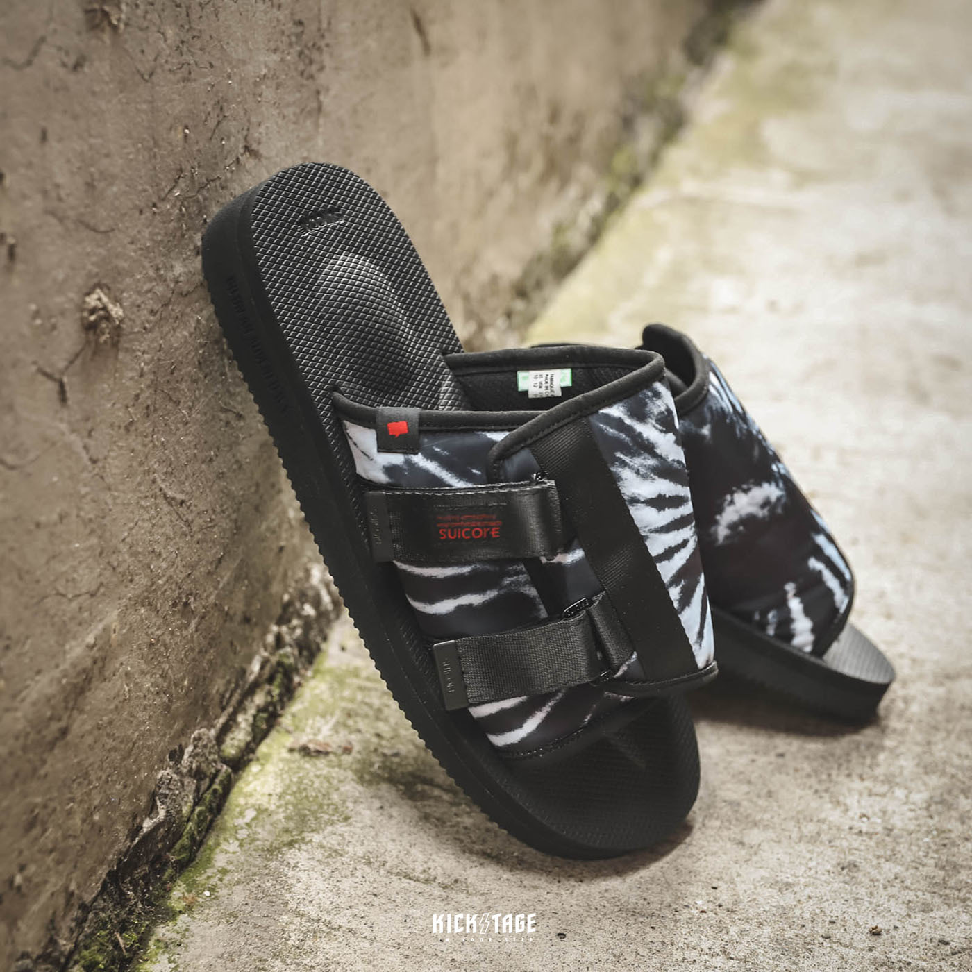 [出清商品售出無退換]  男女鞋 NICEKICKS x SUICOKE KAW-Cab Black 聯名款 潮流 拖鞋【SK081CABNKBK】