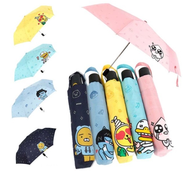 韓國直送🇰🇷Kakao Friends 3摺自動縮骨遮