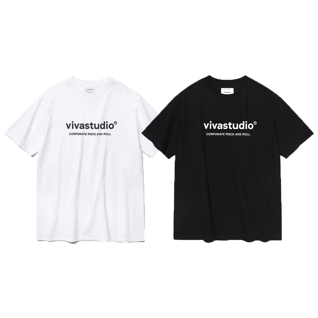 【vivastudio】RETRIEVER SHORT SLEEVE VIVASTUDIO 21SS ORIGINAL LOGO SHORT SLEEVE KS