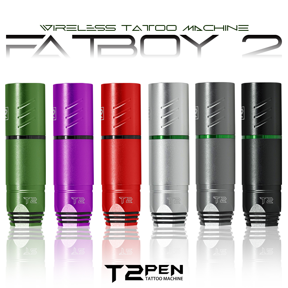 T2 ペン型 ワイヤレス タトゥーマシン-