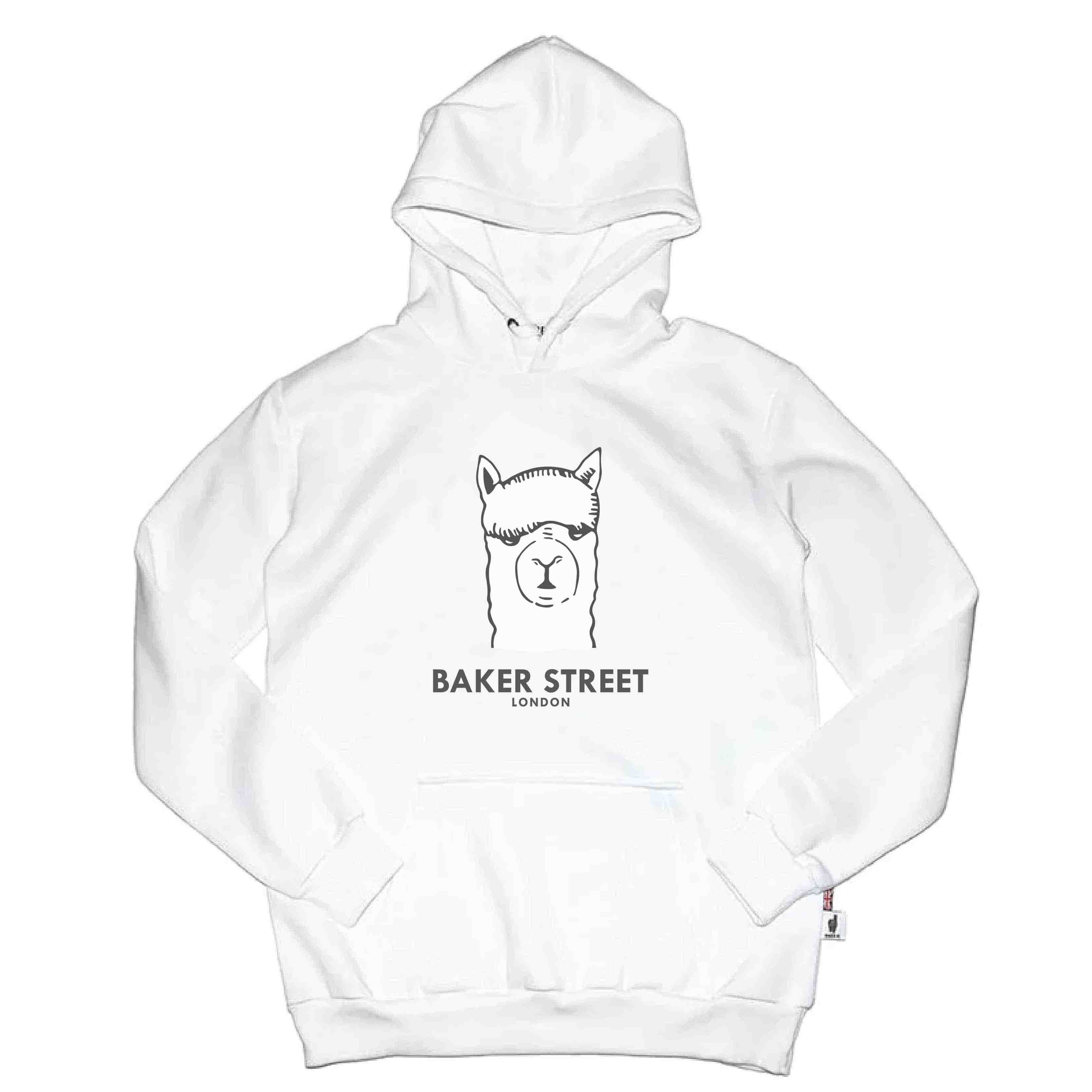 BKST Logo 經典羊駝大LOGO 高磅數長袖帽T