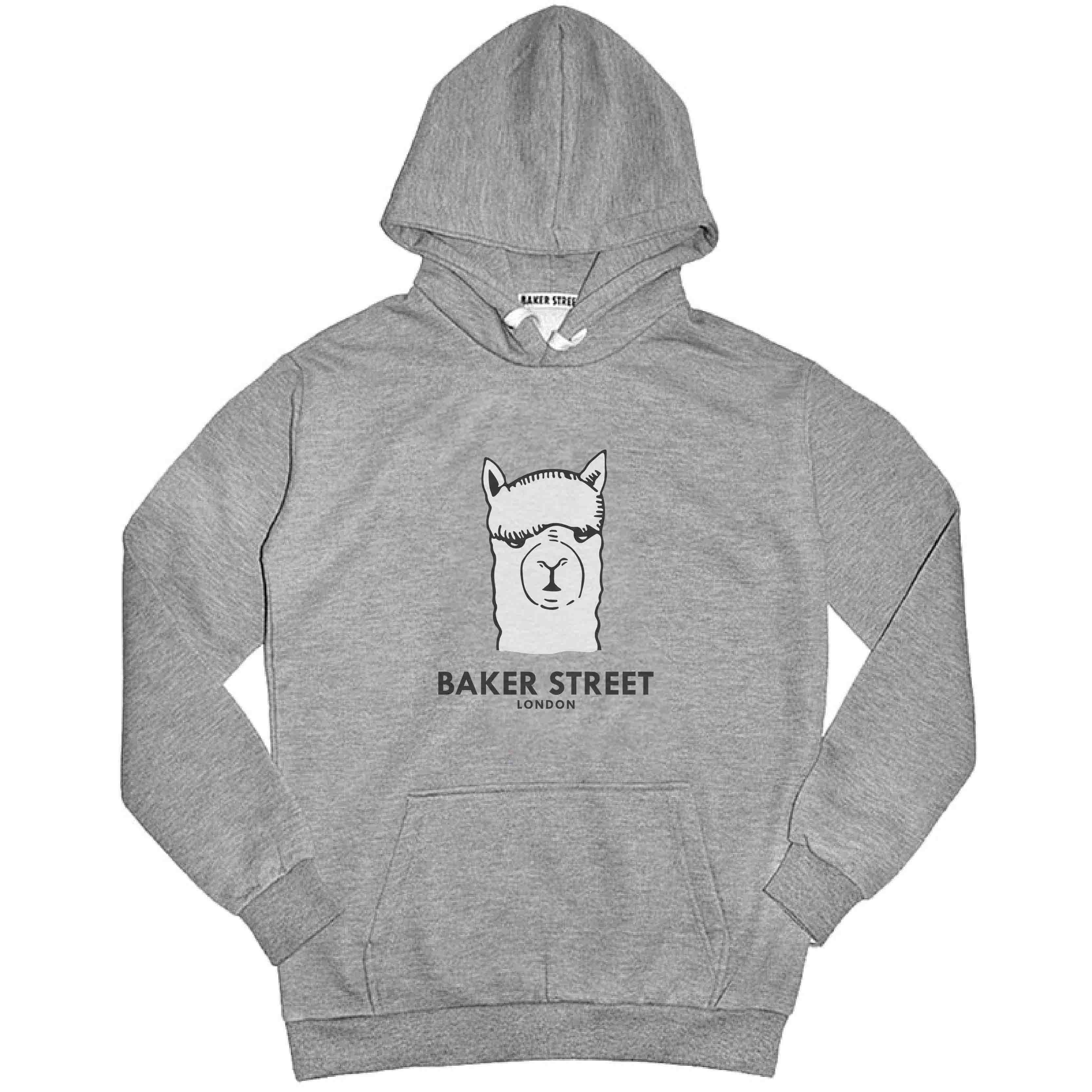 BKST Logo 經典羊駝大LOGO 高磅數長袖帽T