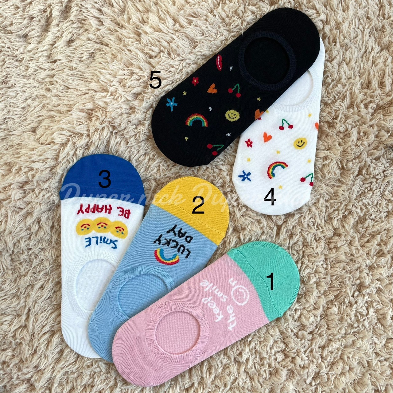 韓國 正韓製 防滑 隱形襪 短襪