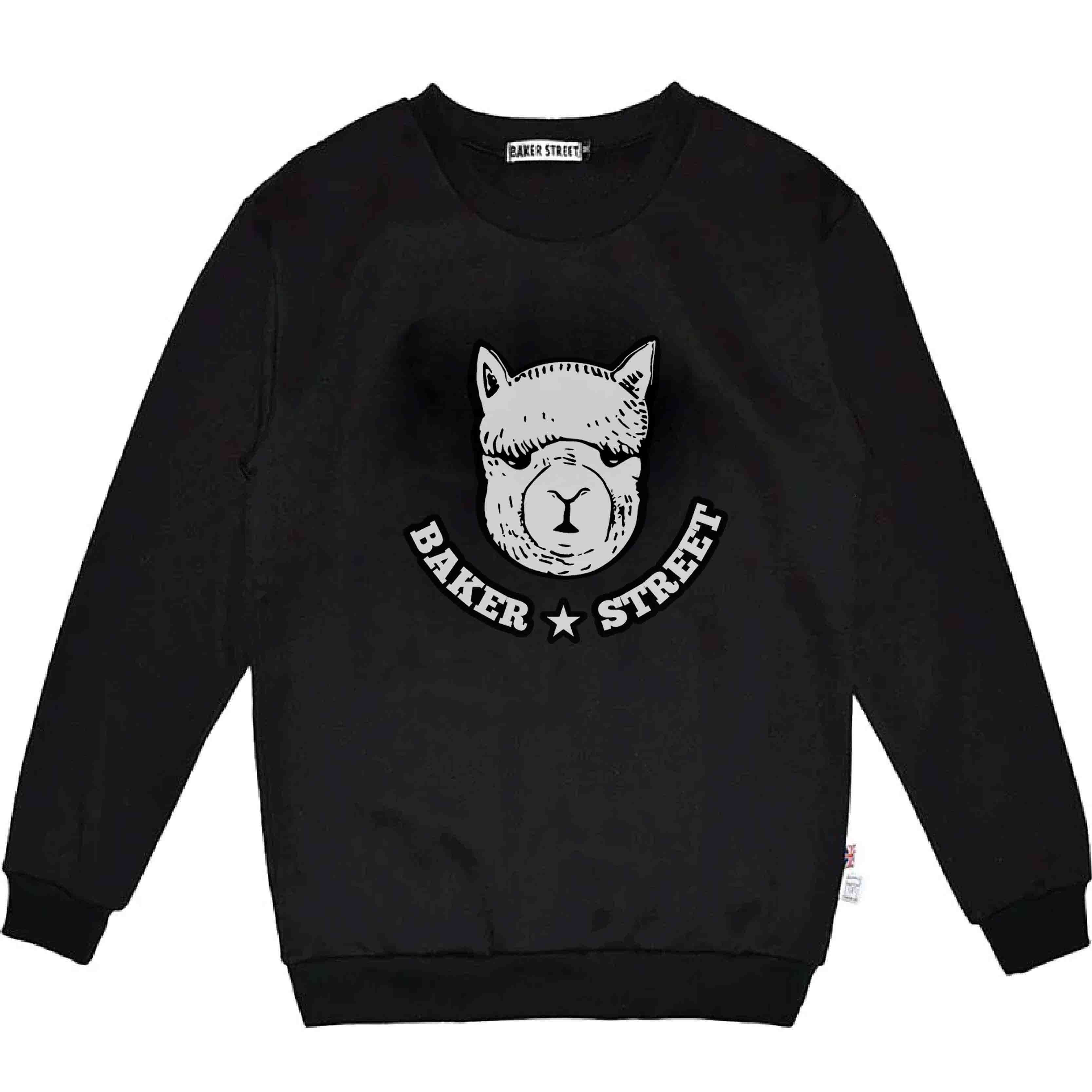 BKSTalpaca 羊駝星星 高磅數長袖圓T