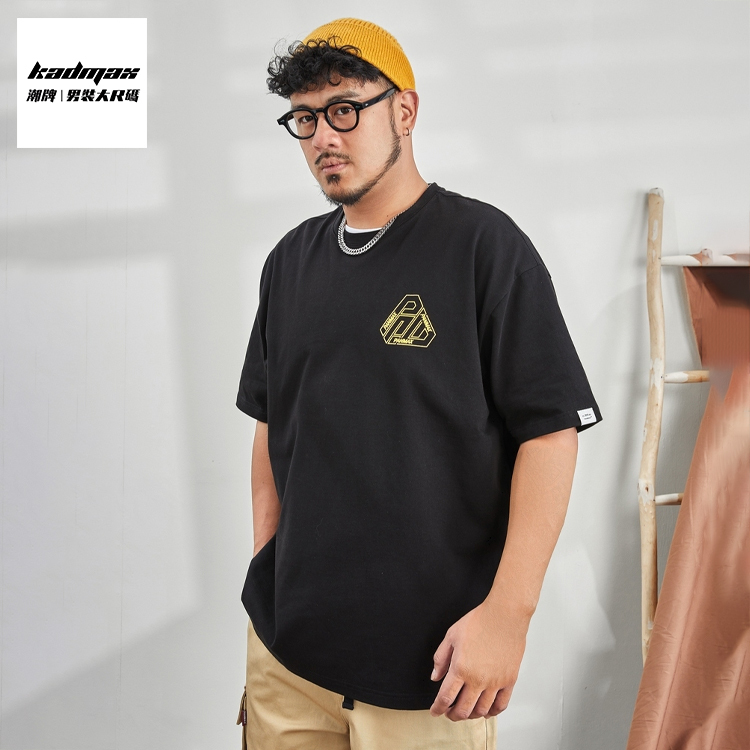 KADMAX大尺碼-潮牌短袖T恤〈ASTS0049〉