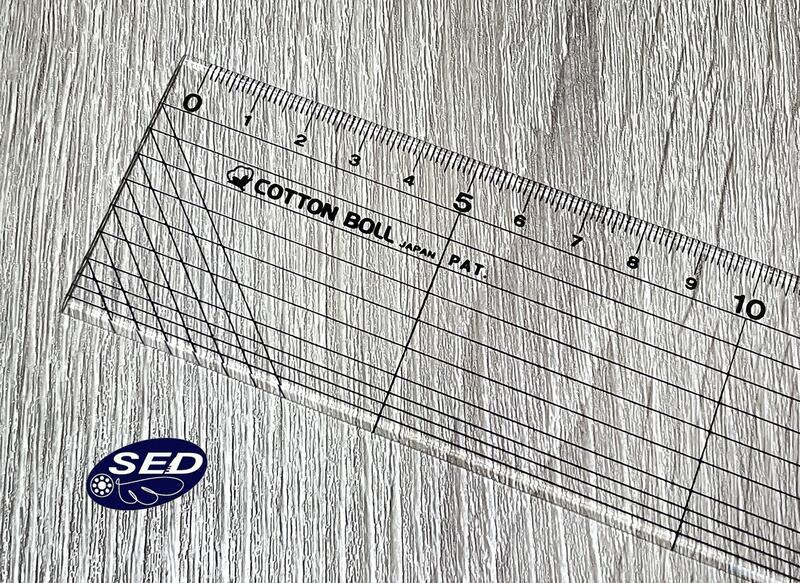 『COTTON BOLL』定規尺 30cm