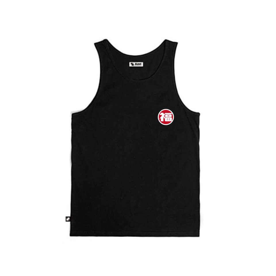 XCTRL 福氣不倒翁背心-黑