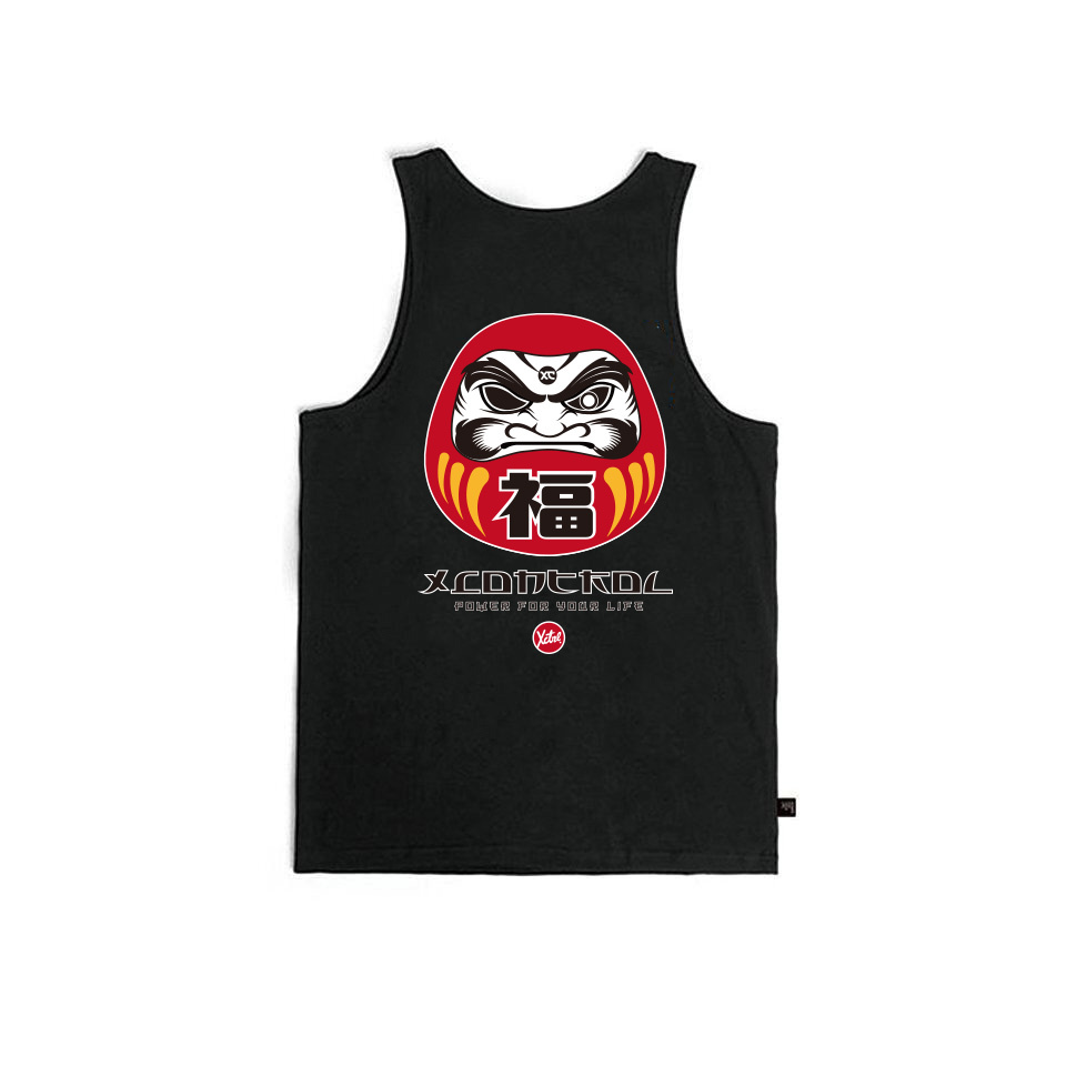 XCTRL 福氣不倒翁背心-黑