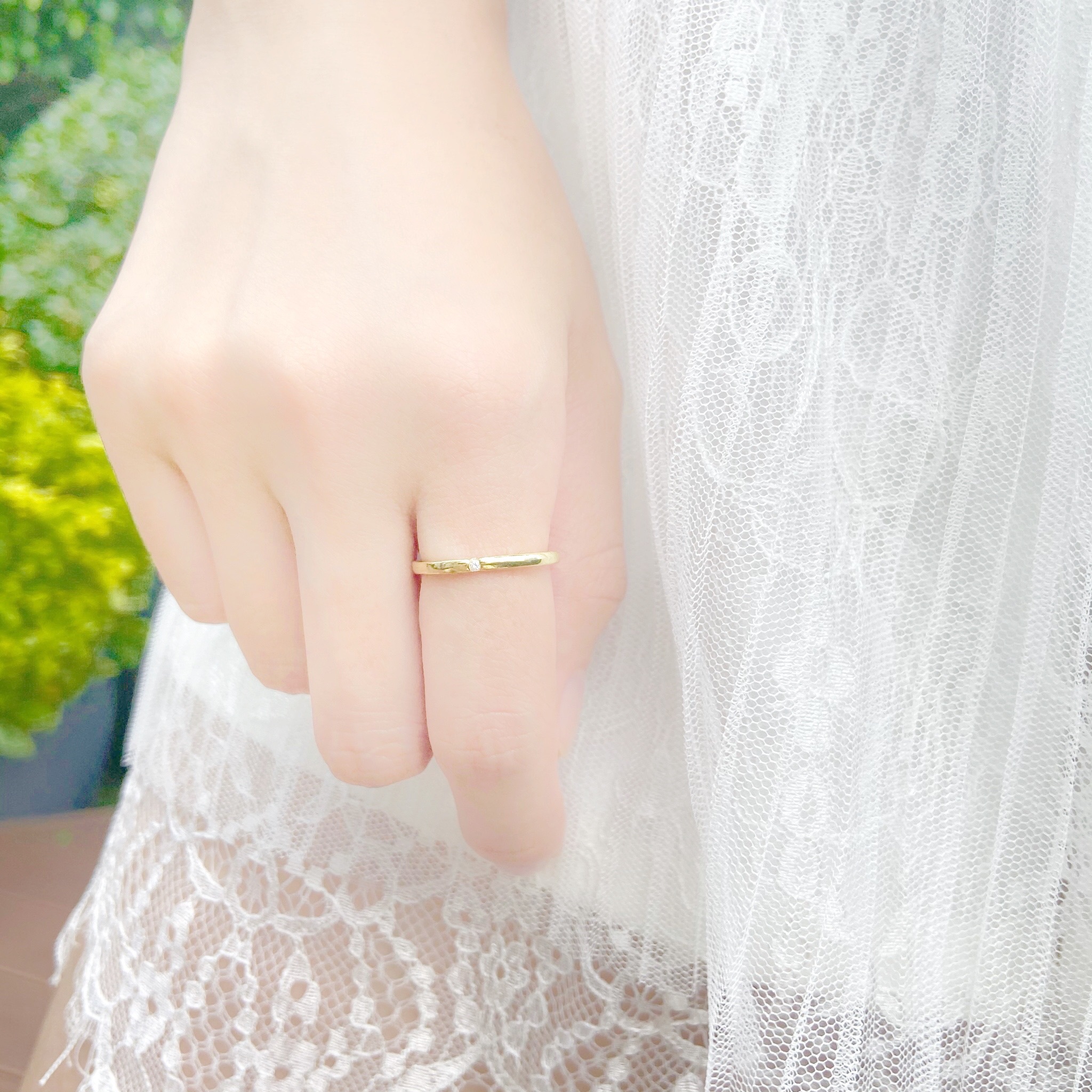 | 925純銀・ 18k金 | 分寸戒指 | RI0249 |