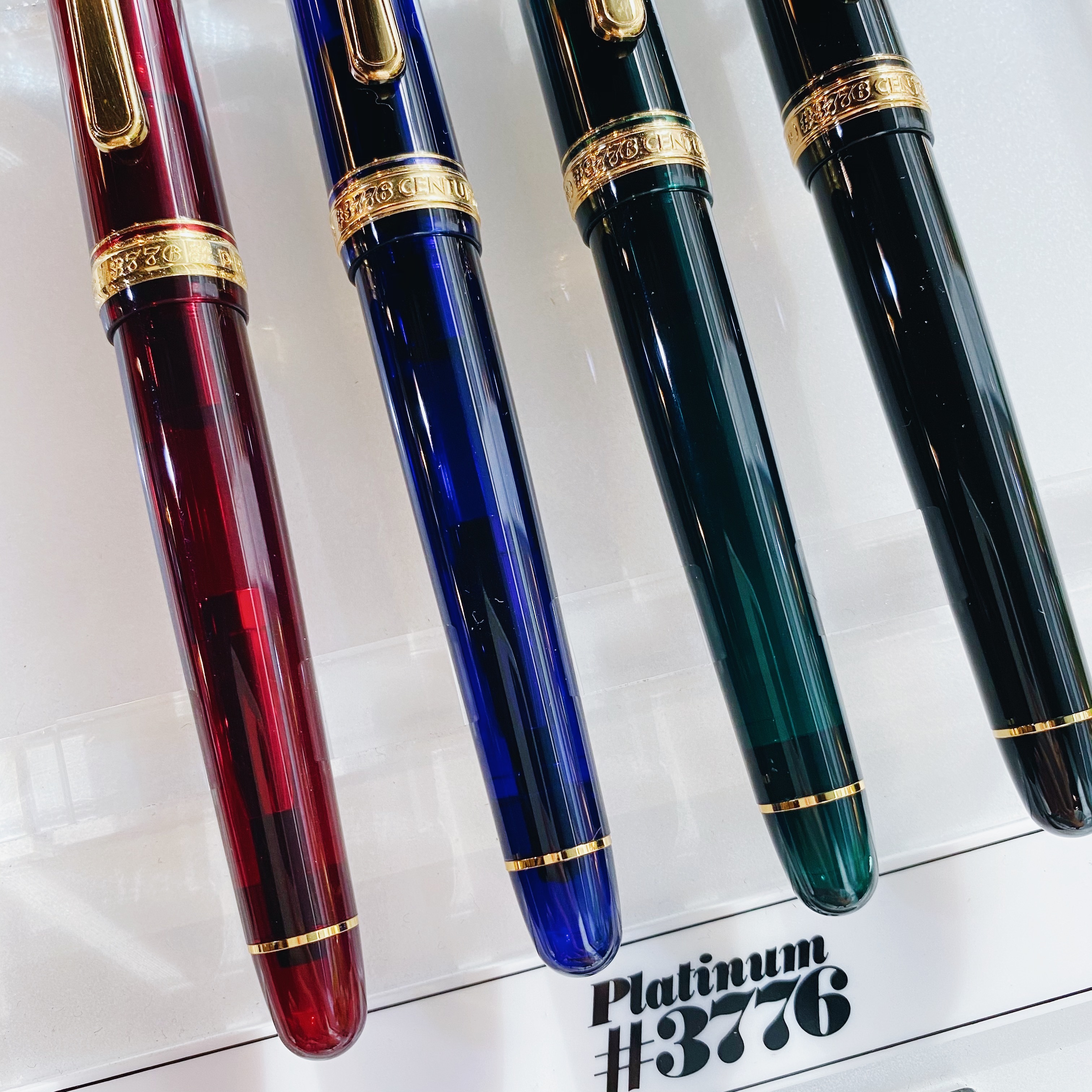 日本 PLATINUM 白金 3776 世紀 14K金尖鋼筆