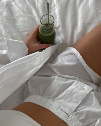 Boxer Brief 寬鬆舒適有機棉四角男用內褲-女model示範照