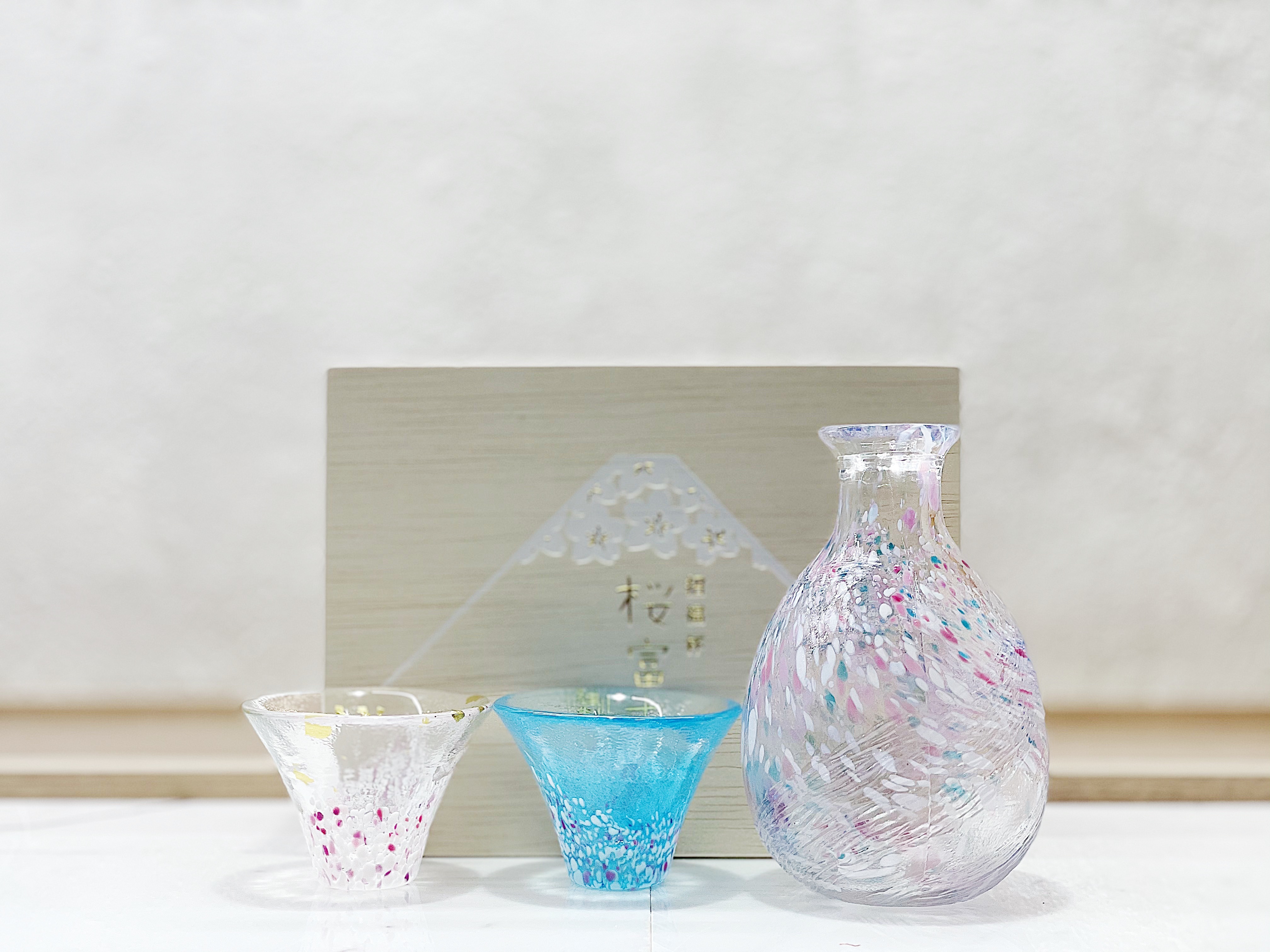 東洋佐々木ガラス 櫻富士 招福杯