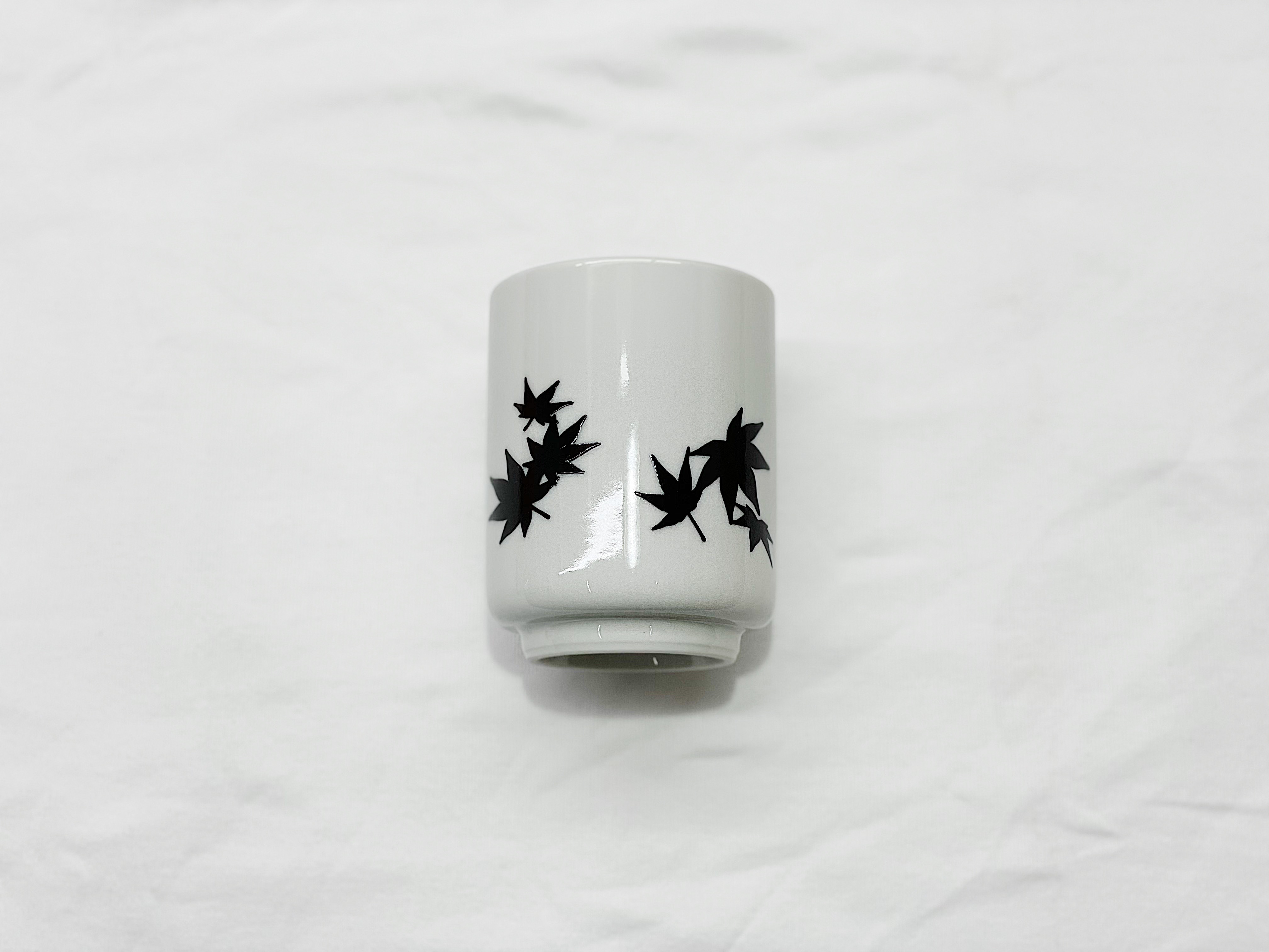 丸モ高木陶器 温感茶杯 紅葉