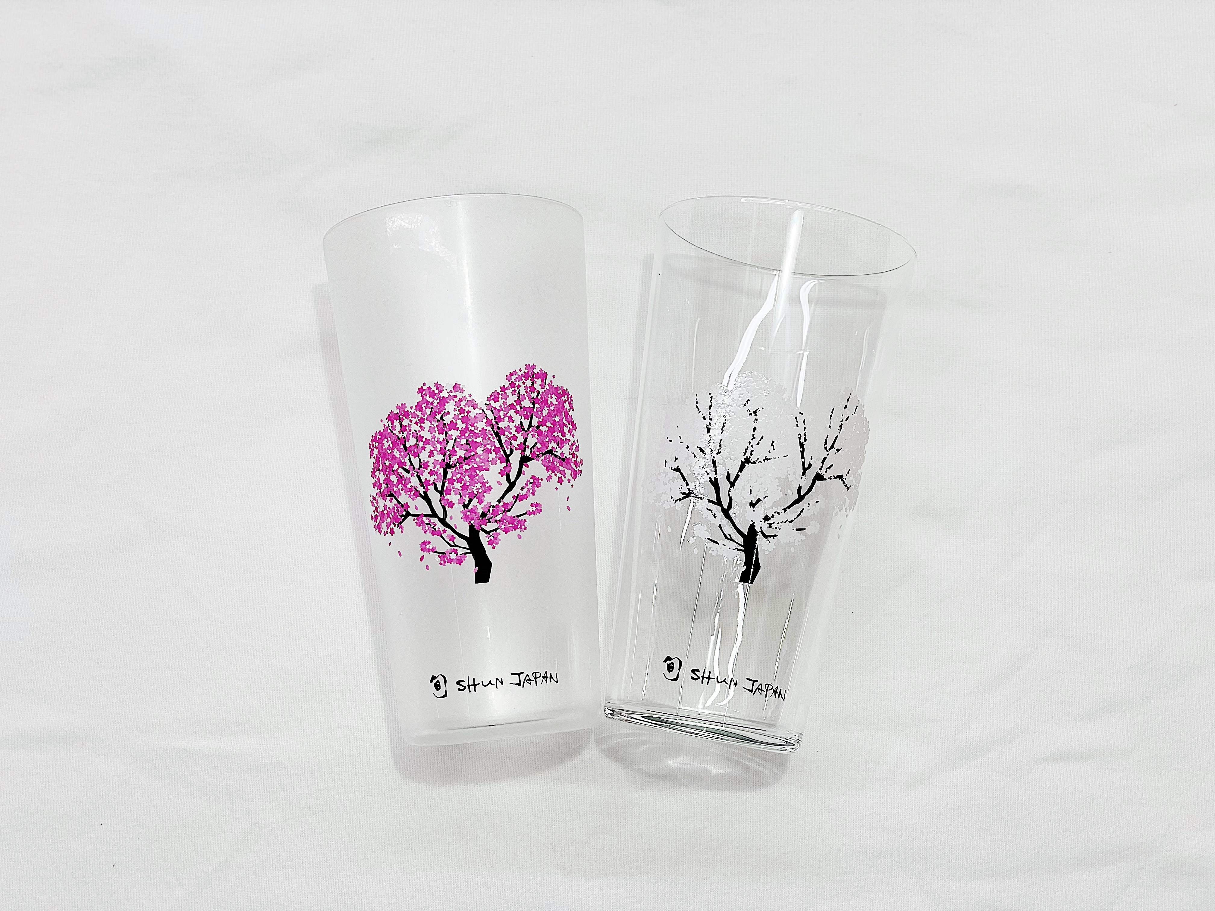 丸モ高木陶器 冷感桜Beer Glass Set(cs-04s)