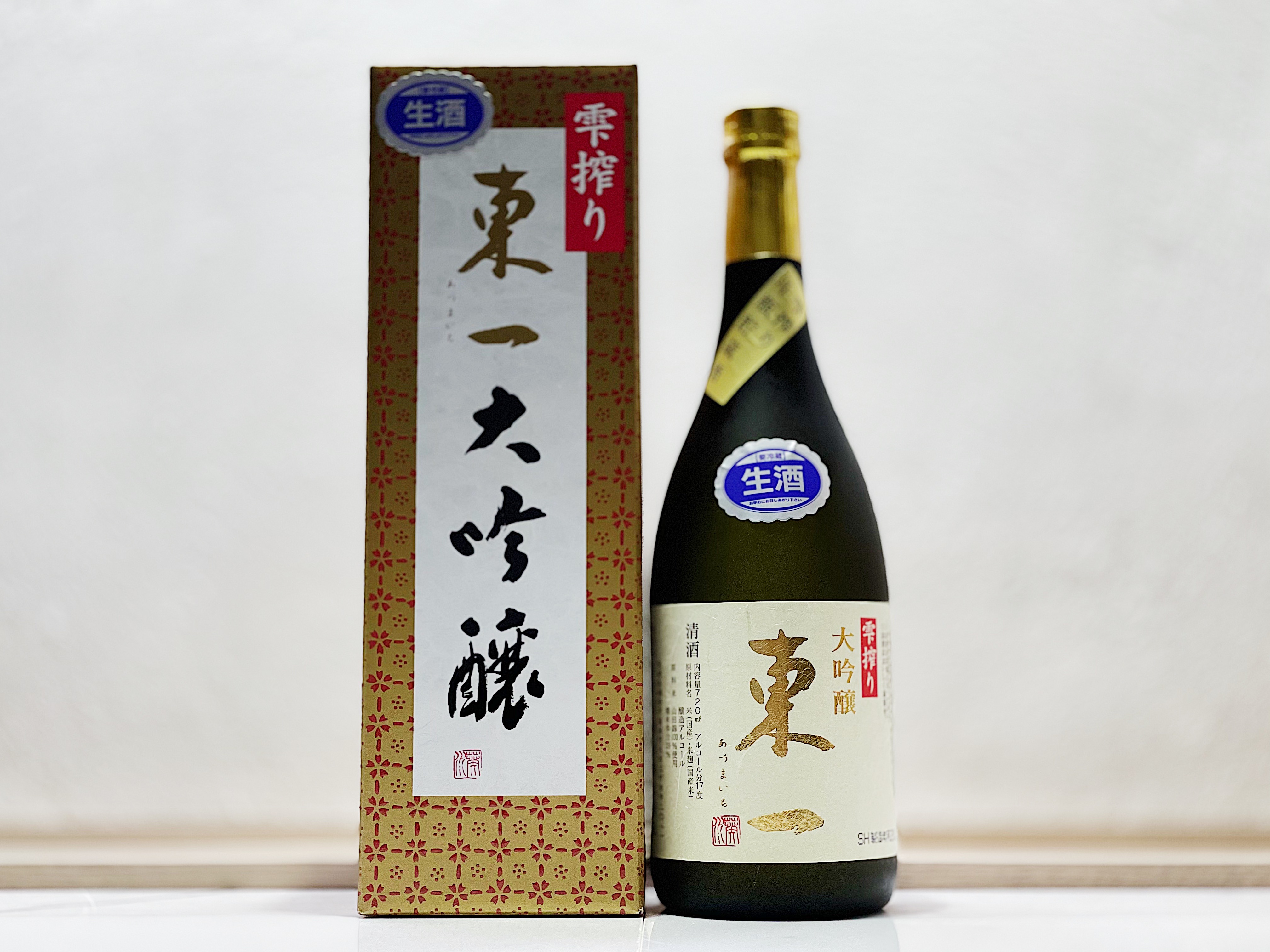 東一 雫搾り 大吟釀 生酒