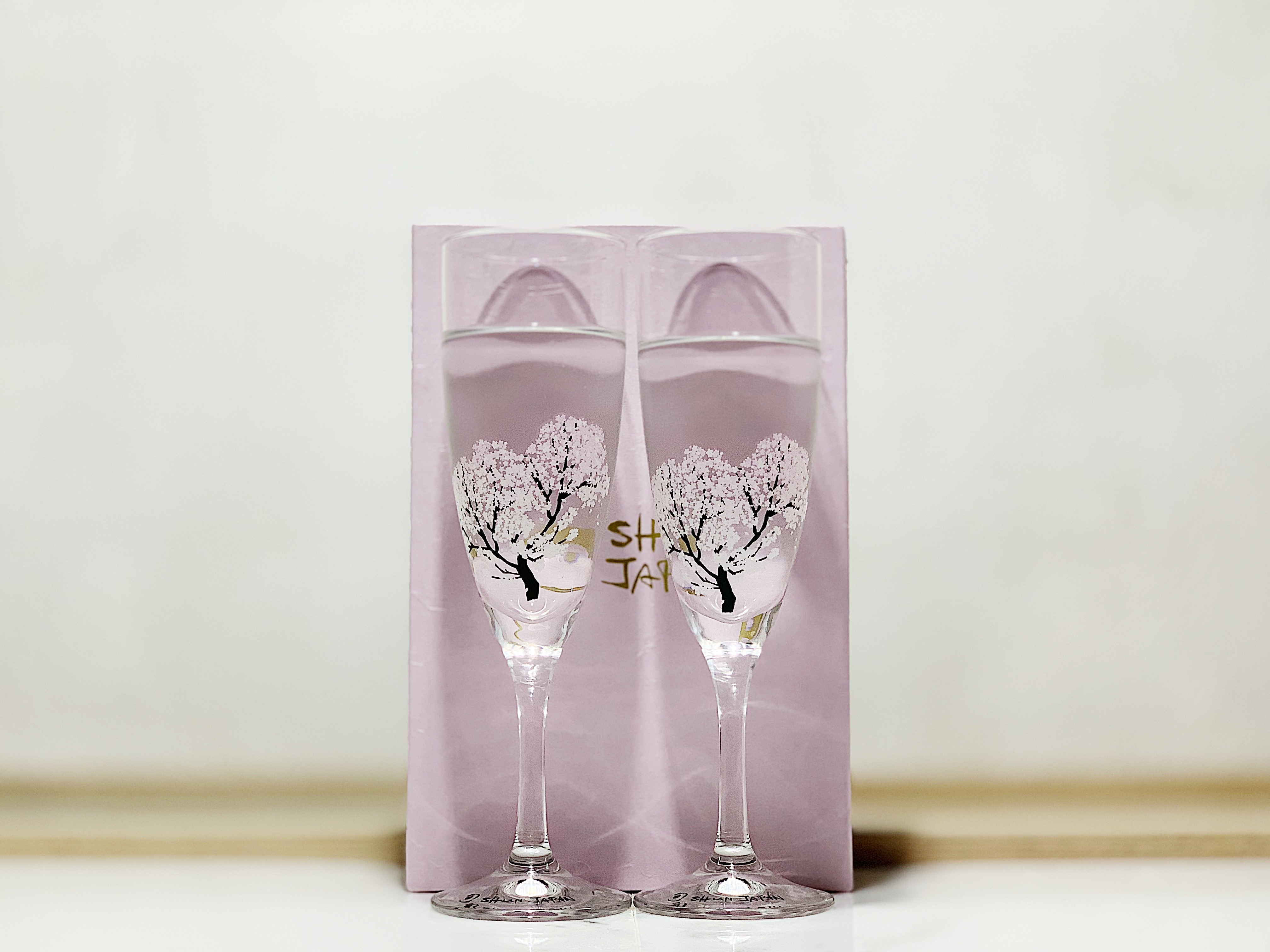 丸モ高木陶器 冷感桜 Champagne Glass Set(ch-02s)