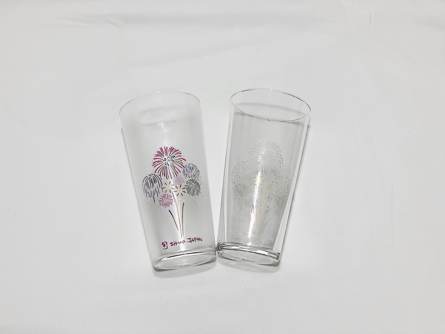 丸モ高木陶器 冷感花火Beer Glass Set(ch-04s)