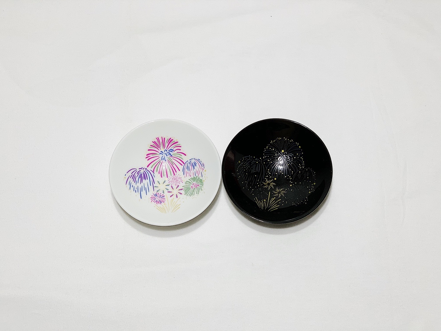 丸モ高木陶器 冷感花火平盃 Set(ch-01s)