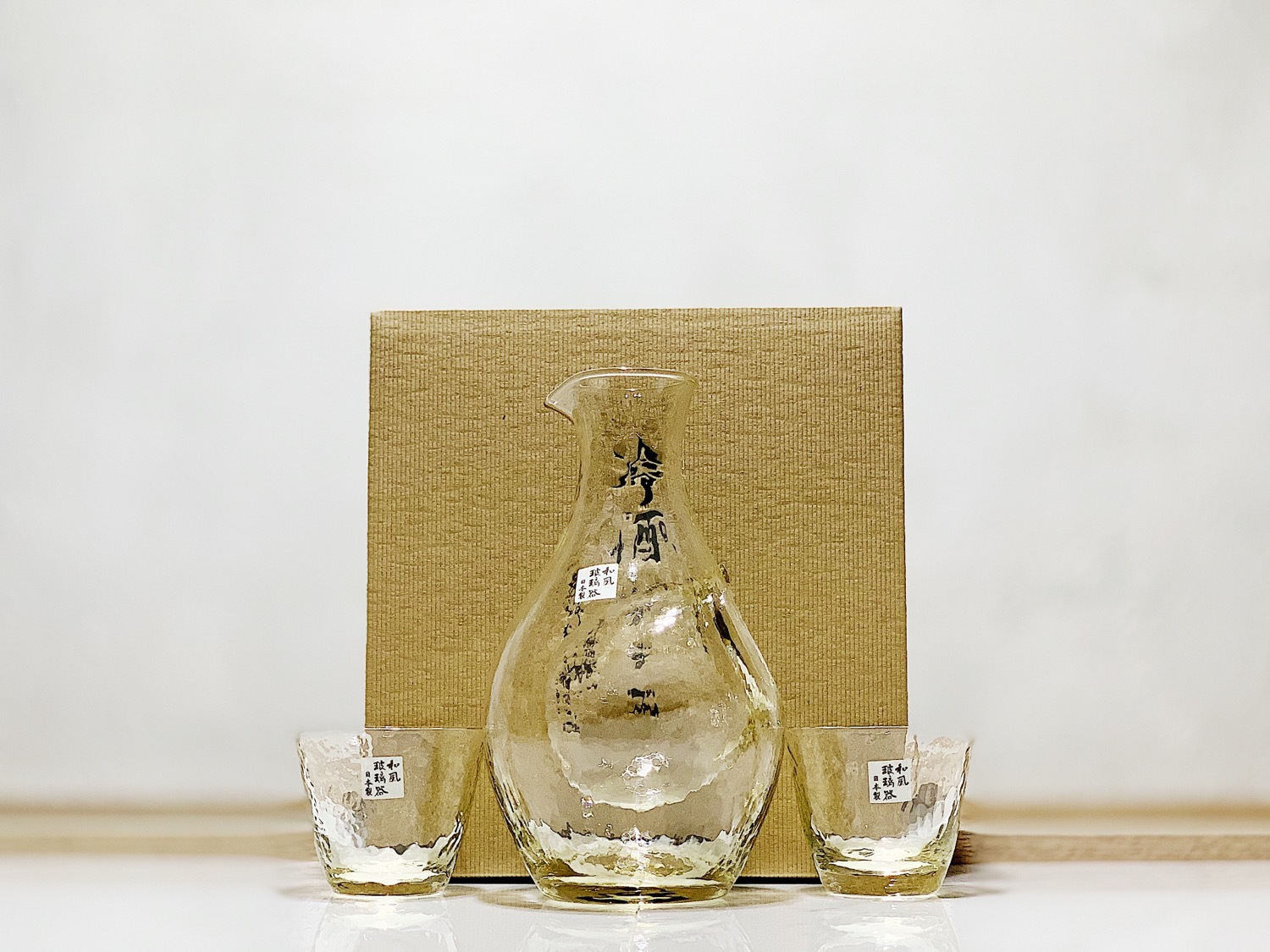 東洋佐々木ガラス 冷酒玻璃杯套裝 高瀬川 琥珀
