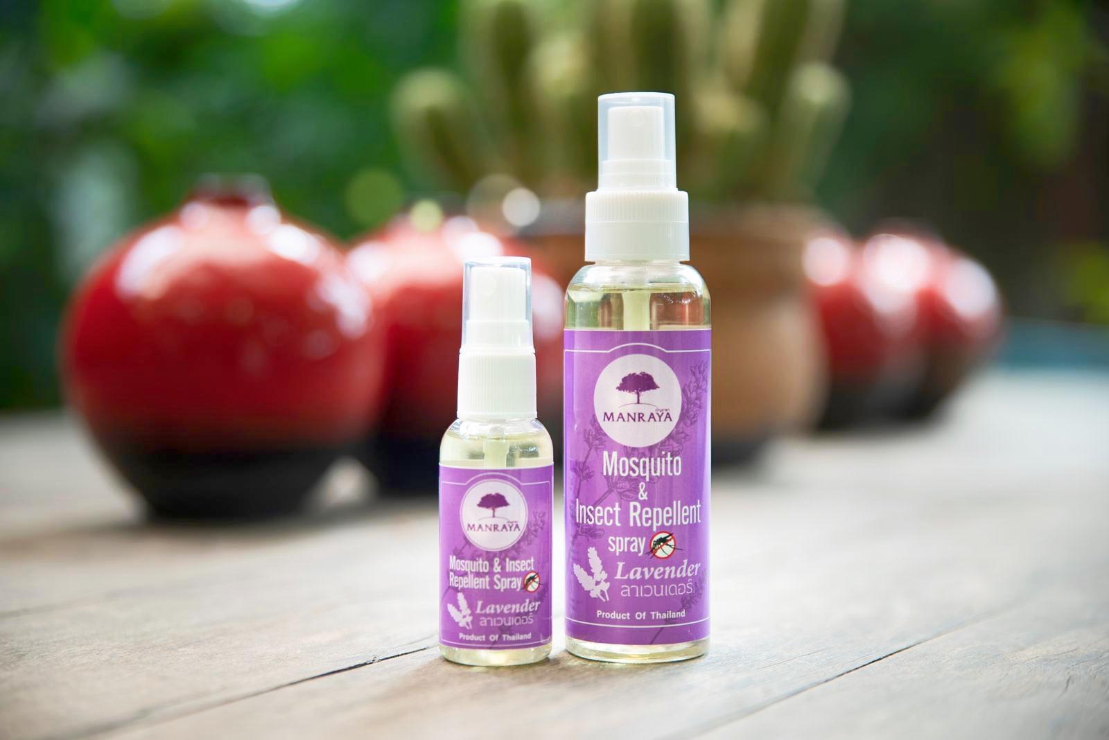 泰國MANRAYA 薰衣草香茅驅蚊防蚊噴霧 100ml