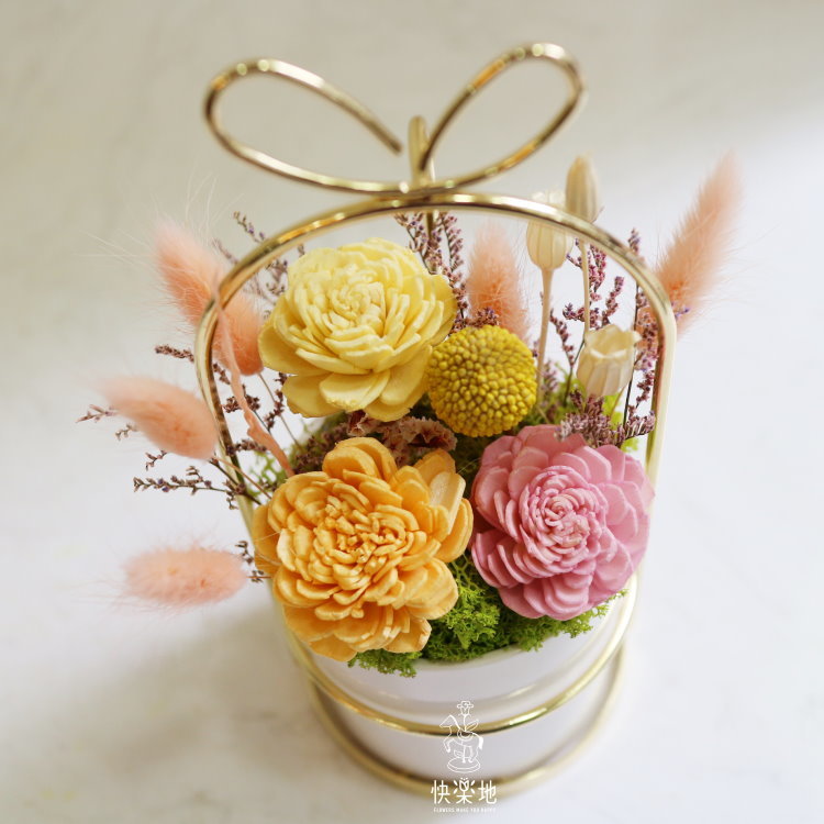 居家DIY課程 I 療癒擴香花 PF210507